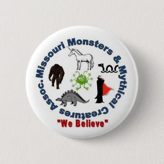 Missouri Monsters & Mythical Creatures Logo 6 Cm Round Badge