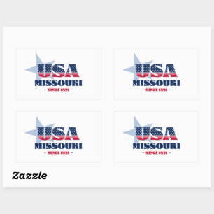 Missouri My Home State Sticker