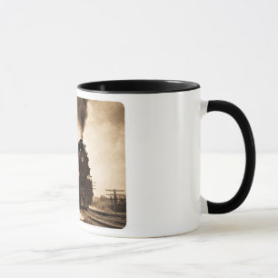 Missouri Pacific Steam Passenger Sepia Mug