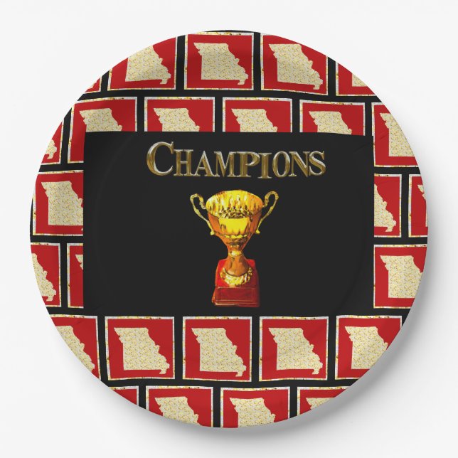 MISSOURI PAPER PLATE (Front)