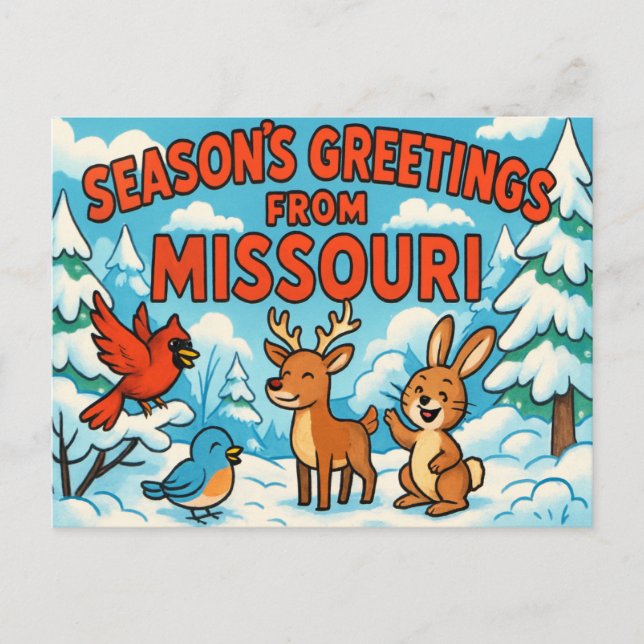 MISSOURI Postcard (Front)