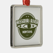 Missouri River, Montana Metal Ornament (Right)