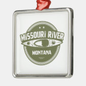 Missouri River, Montana Metal Ornament (Left)