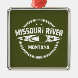 Missouri River, Montana Metal Ornament