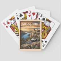 Missouri Road Trip Lake Ozarks Castle SUV Vintage