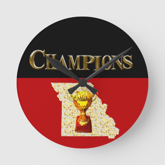 MISSOURI ROUND CLOCK (Front)