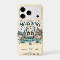Missouri Route 66 Wanderlust Highway Travel Art