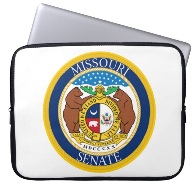MISSOURI SENATE LAPTOP SLEEVE (Front)