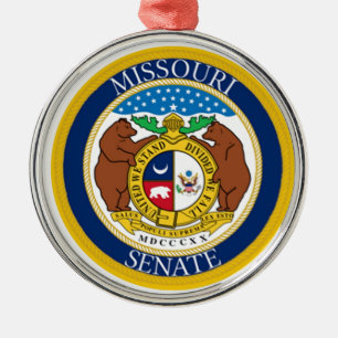 MISSOURI SENATE METAL ORNAMENT