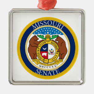 MISSOURI SENATE METAL TREE DECORATION