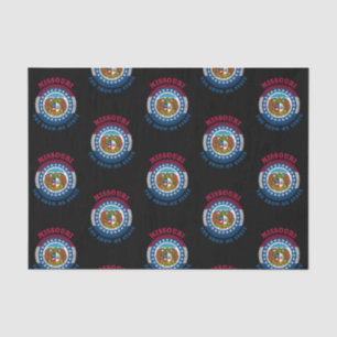 MISSOURI SHOW-ME STATE FLAG TISSUE PAPER