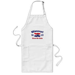 Missouri Show Me State Long Apron