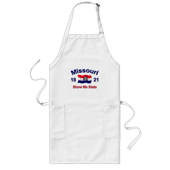 Missouri Show Me State Long Apron (Front)