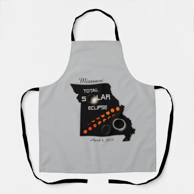 Missouri Solar Eclipse Apron (Front)