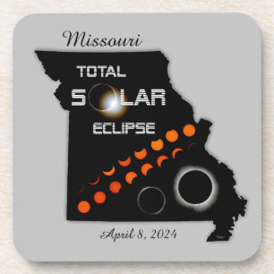 Missouri Solar Eclipse Coaster Set Of 6