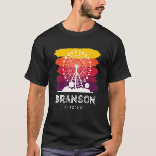 Missouri Souvenir Branson Travel Hike Camping Vaca T-Shirt