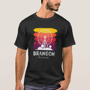 Missouri Souvenir Branson Travel Hike Camping Vaca T-Shirt