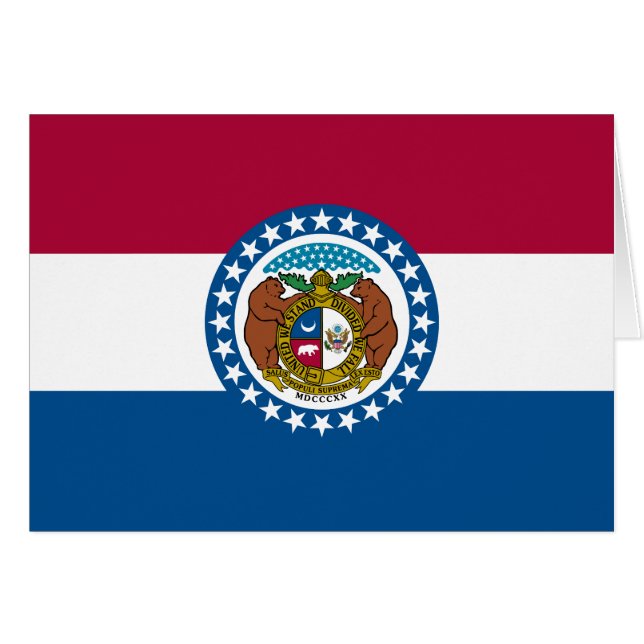 Missouri State Flag (Front Horizontal)