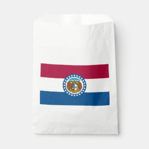 Missouri State Flag Favour Bag