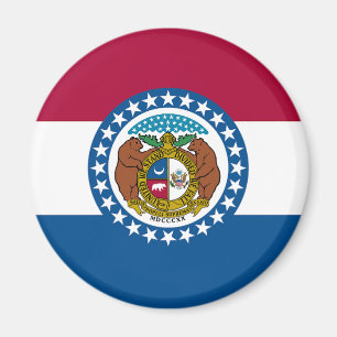 Missouri State Flag Magnet