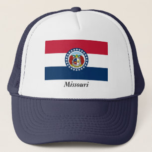 Missouri State Flag Trucker Hat