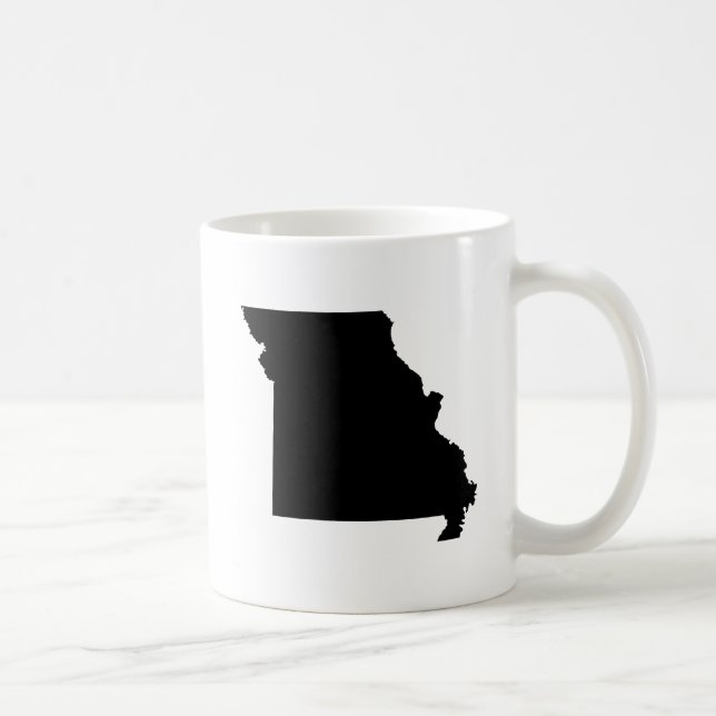 Missouri State Outline Coffee Mug (Right)