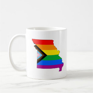Missouri State Pride LGBTQ Progress Pride Coffee Mug