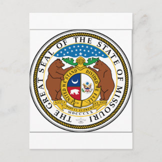 Missouri State Seal Postcard