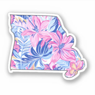 Missouri - Summer Sticker - Lilly Inspired