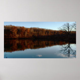 Missouri Sunset at Poosey Poster