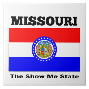 Missouri, The Show Me State, Ceramic Tile