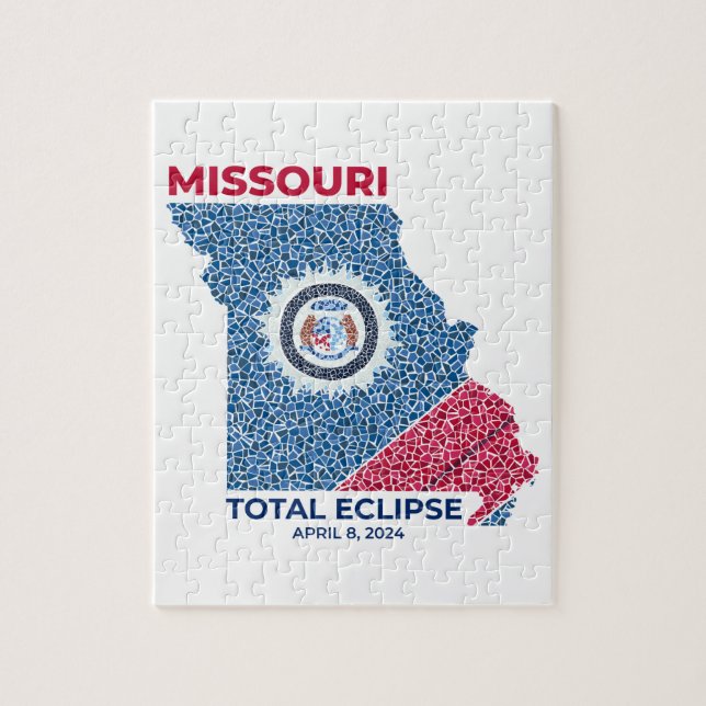 Missouri Total Eclipse Puzzle (Vertical)