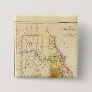 Missouri US 15 Cm Square Badge