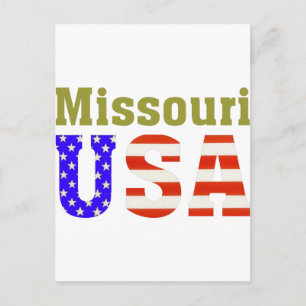 Missouri USA! Postcard