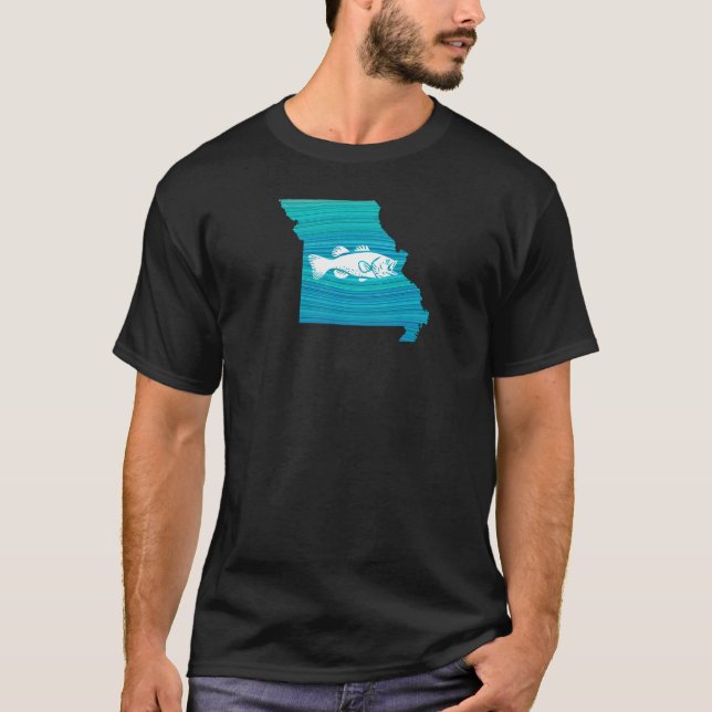Missouri Wave Fishing T-Shirt (Front)