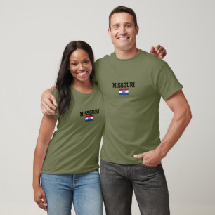 Missourian Flag, Flag of Missouri T-Shirt
