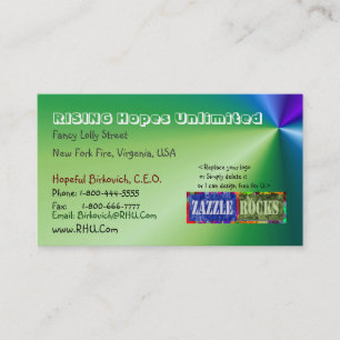 Missy Pakenham - Super Shine CDROMS Business Card