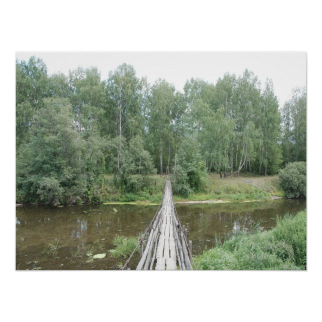 Mist Bridge Path Poster (Front)