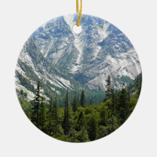 Mist Falls Trail, King's Canyon National Park, CA Ceramic Ornament