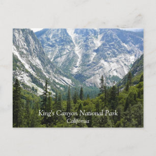 Mist Falls Trail, King's Canyon National Park, CA Postcard