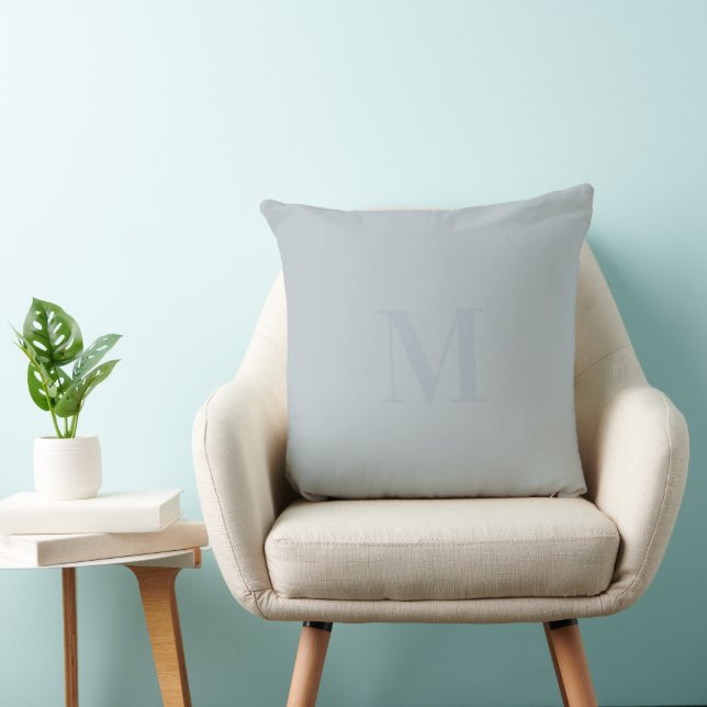 Mist Monogram Cushion (Chair)
