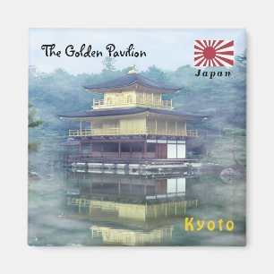 Mist on the Golden Pavilion Magnet