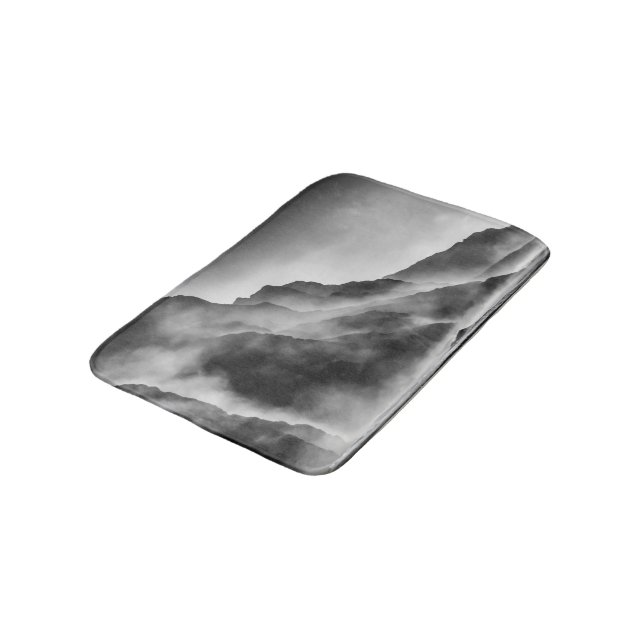 Mist on the rocks bath mat (Angled)