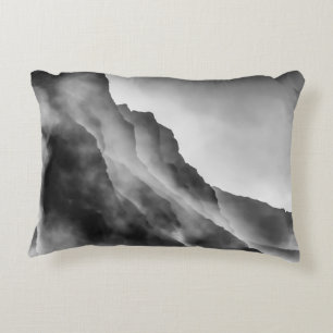 Mist on the rocks decorative cushion