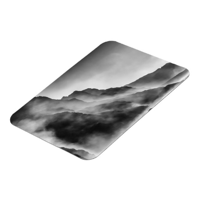 Mist on the rocks magnet (Left Side)