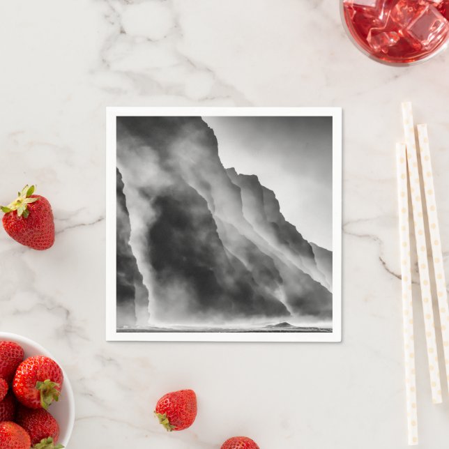 Mist on the rocks napkin (Insitu)