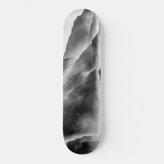 Mist on the rocks skateboard (Front)