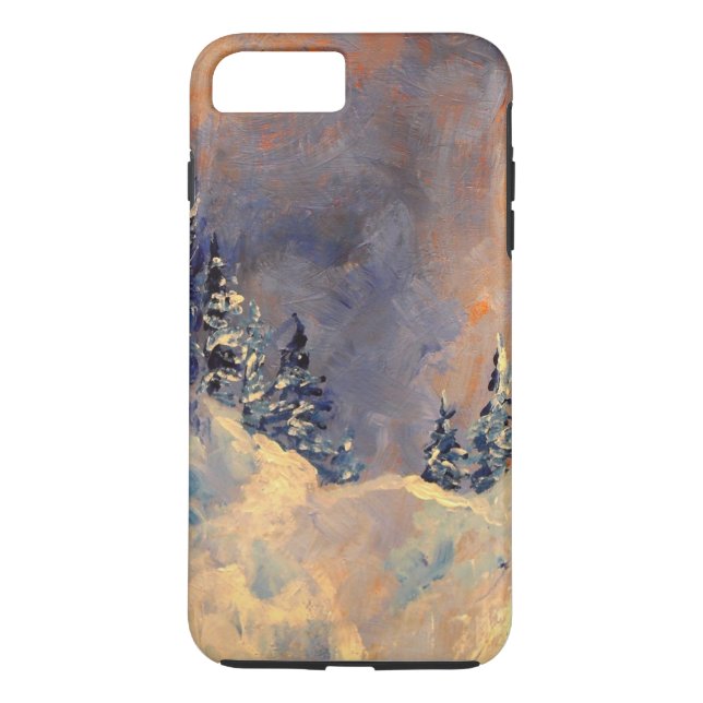 Mist on the Snow Peak 2009 Case-Mate iPhone Case (Back)