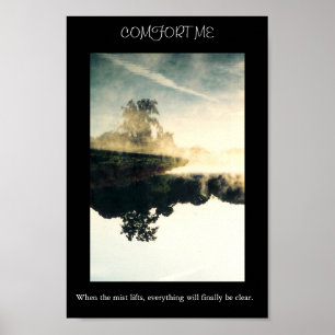 Mist On Water Poster