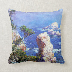 Mist over Point Lobos, fine art by Guy Rose Cushion